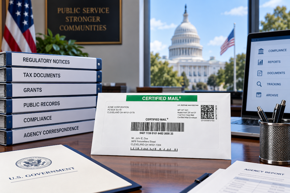 Certified Mail for Government Agencies | Certified Mail Labels